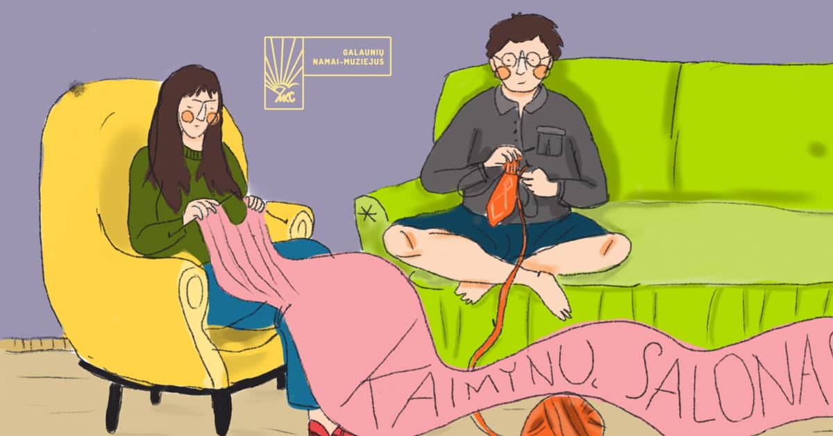 Tikšanās KAIMIŅU SALONS, Galaunu namā-muzejā