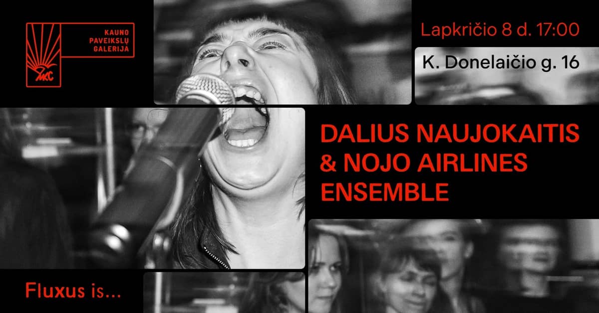 JURGIM MAČIŪNAM – 95! DALIUS NAUJOKAITIS & NOJO AIRLINES ENSEMBLE