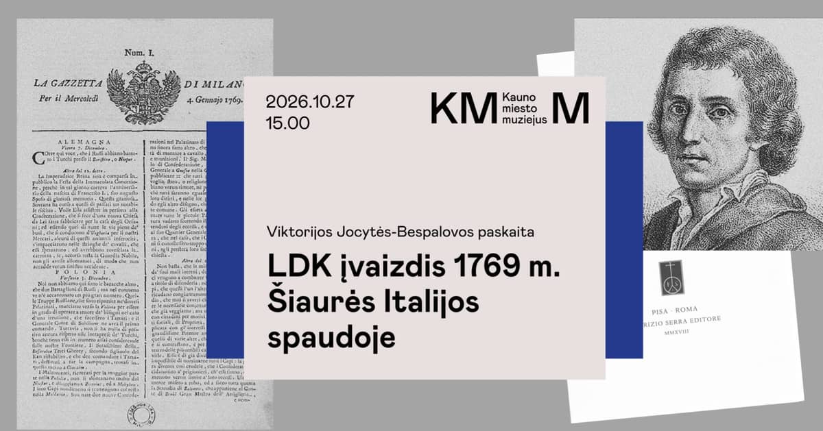 TAU lekcija „LDK tēls 1769. gada Ziemeļitālijas presē“