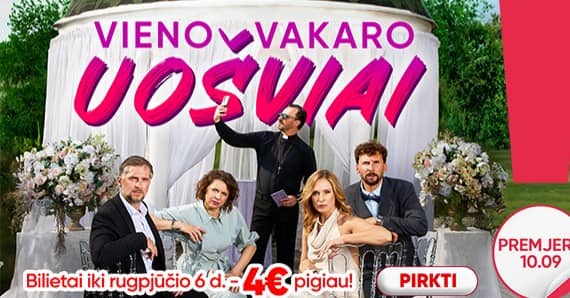 Domino teātra pirmizrāde "Vienas vakars vīramātes"