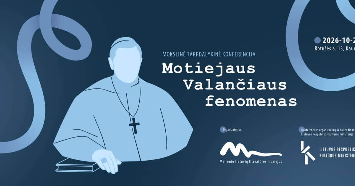 Zinātniska starpdisciplināra konference "Motiejus Valančius fenomens"