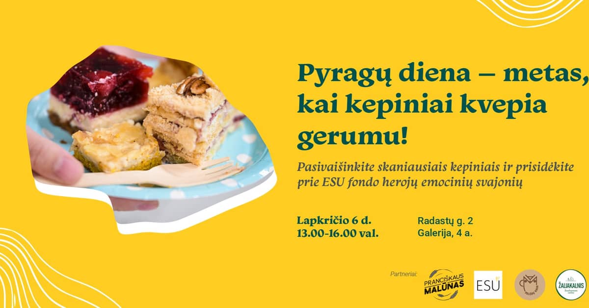 Pīrāgu diena – laiks, kad cepumi smaržo pēc labestības