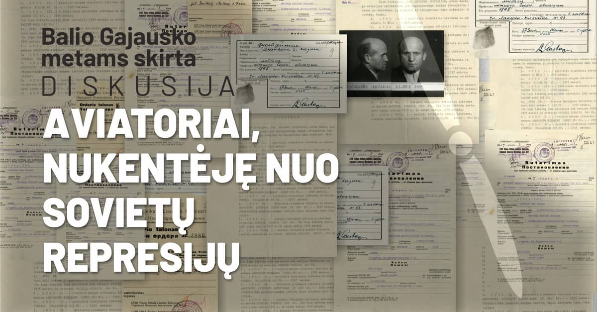 Diskusija „No padomju represijām cietušie aviatorii“