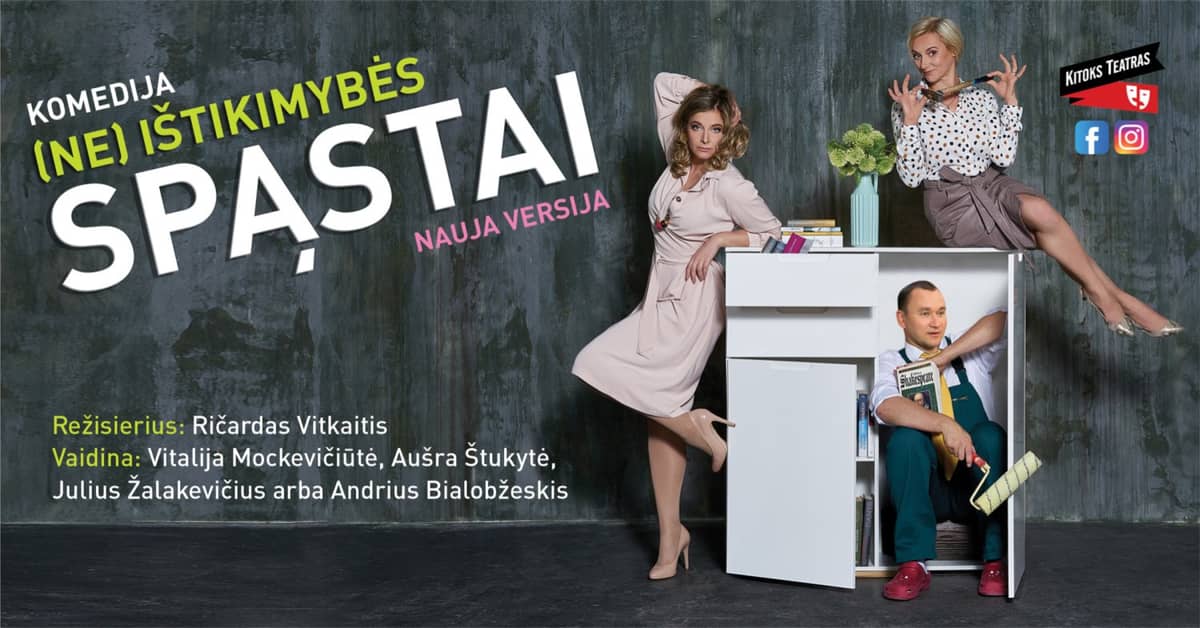 Komēdija ''(Ne)uzticības slazdi'' | Kauņa