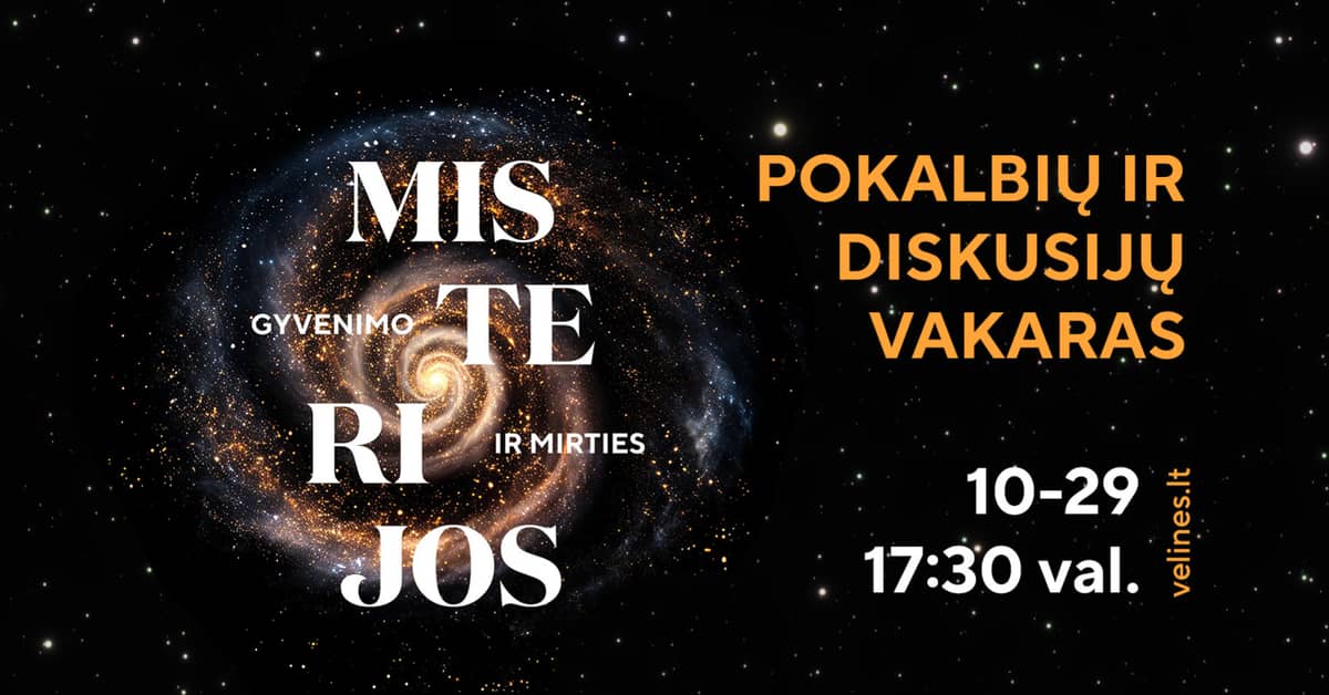 Sarunu un diskusiju vakars, veltīts Vēļu laika pārdomām