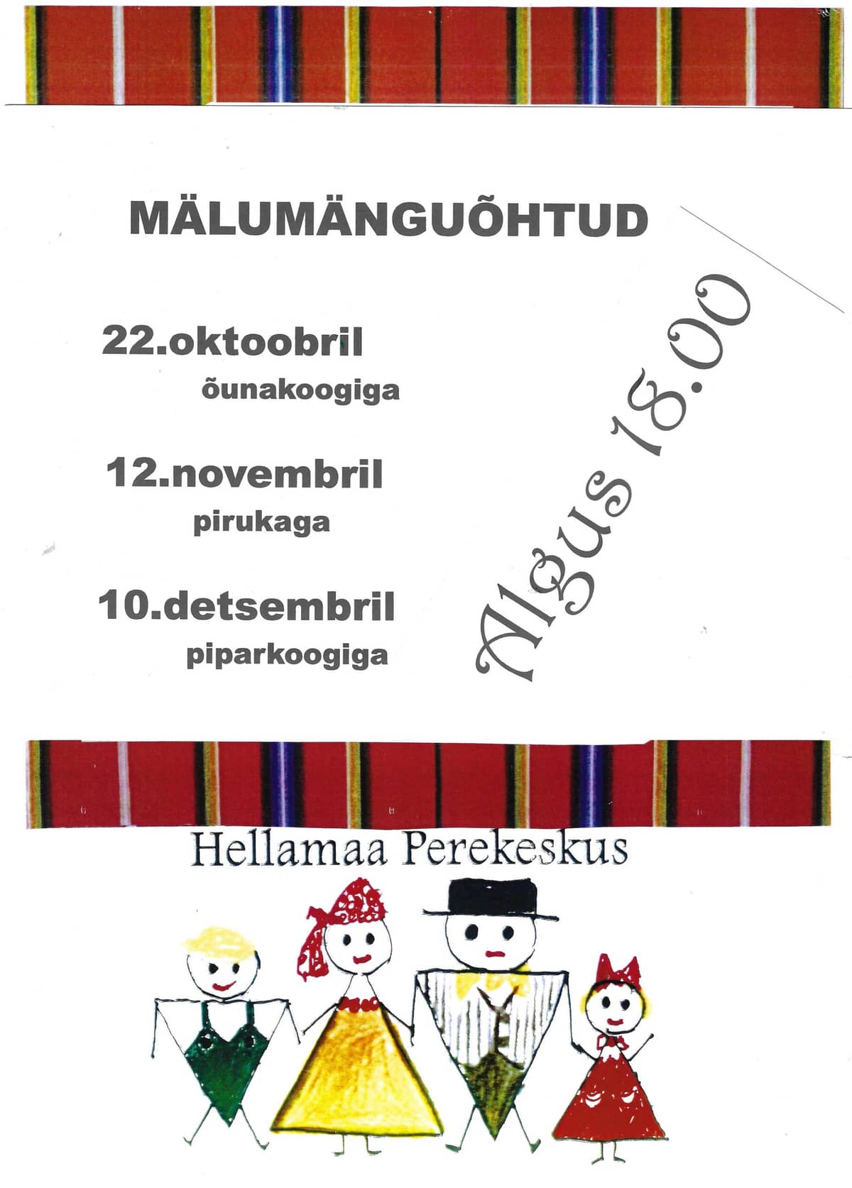 Atmiņas spēles vakars
