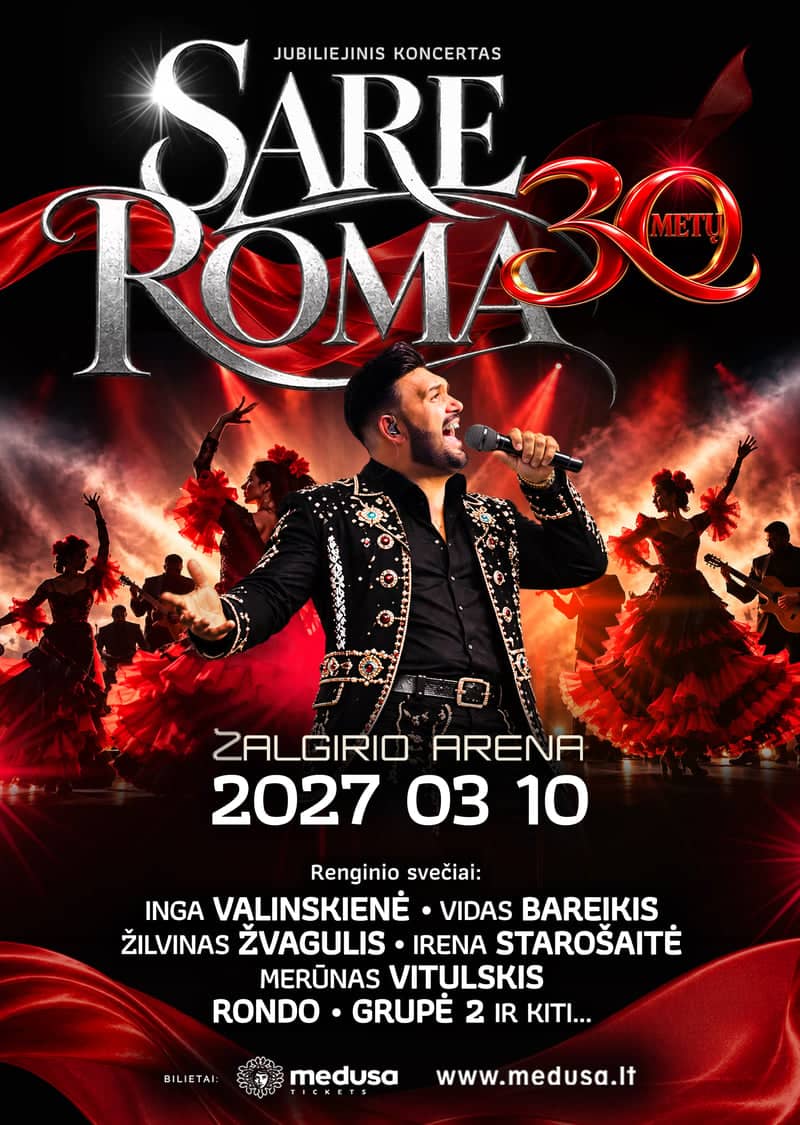 SARE ROMA UN DRAUGI | JUBILEJAS KONCERTS