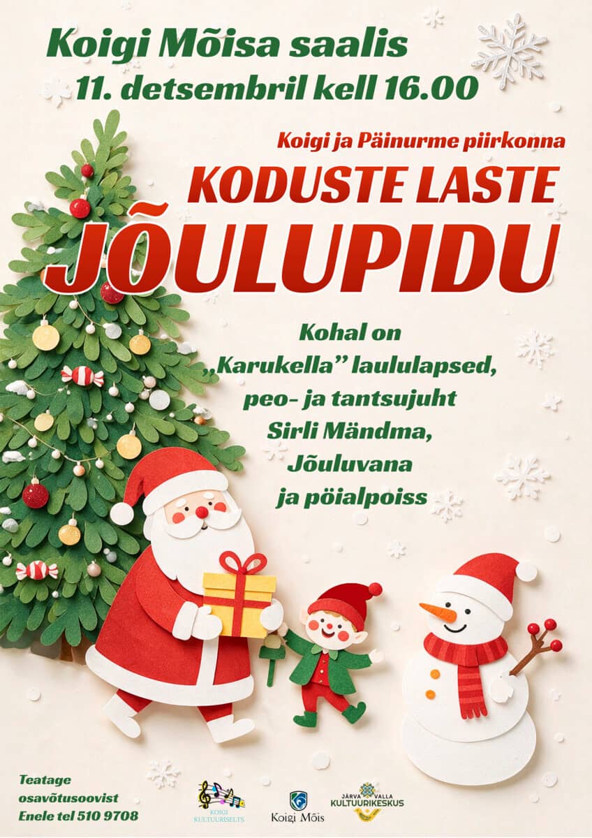 Mājas bērnu ZIEMASSVĒTKU BALLĪTE