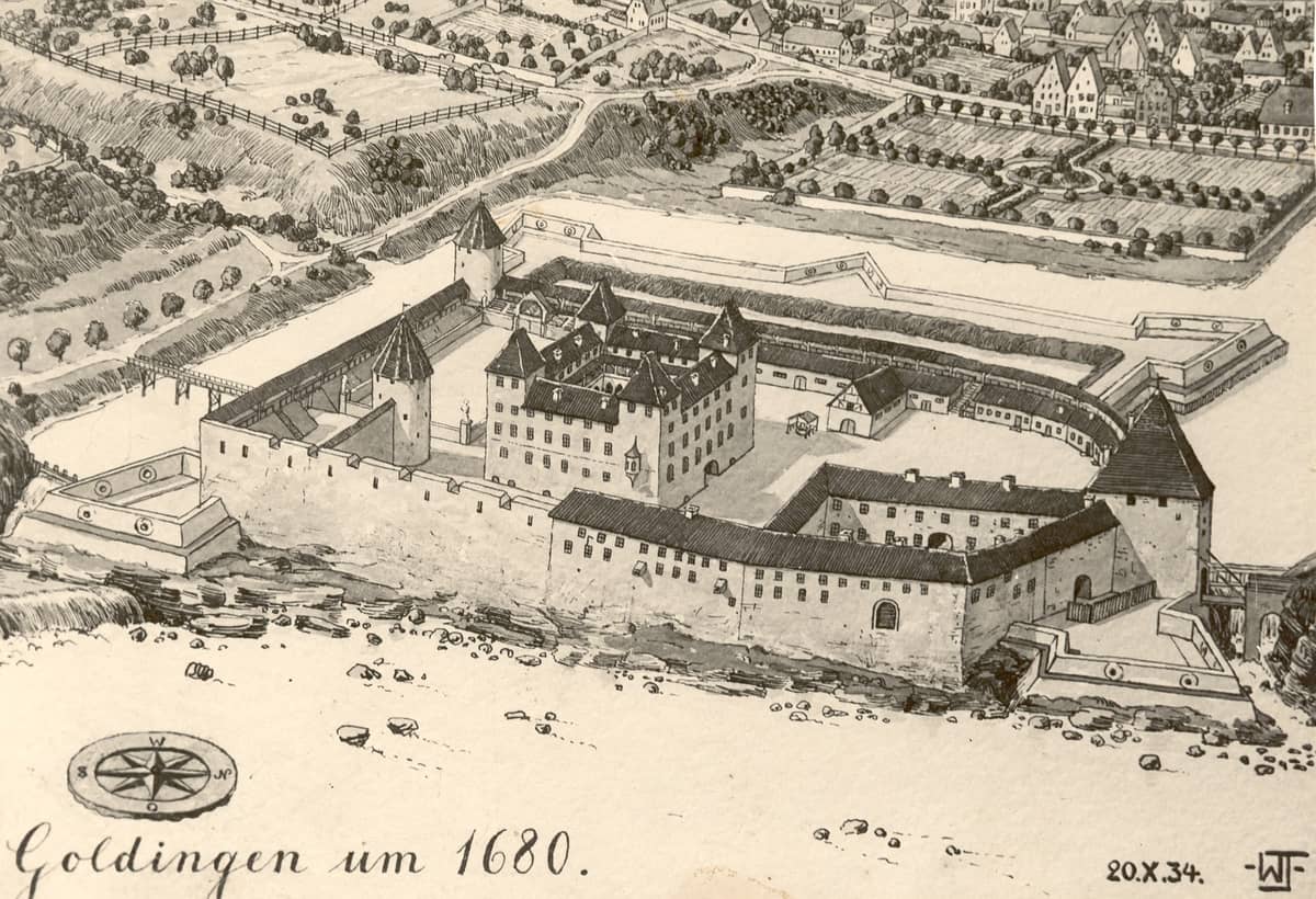 Virtuālā izstāde “Kuldīgas pils stāsts”