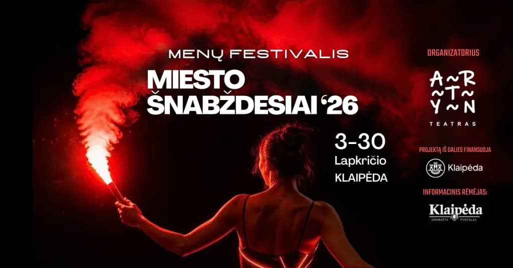 Mākslas festivāls "MIESTO ŠNABŽDESIAI 2026"