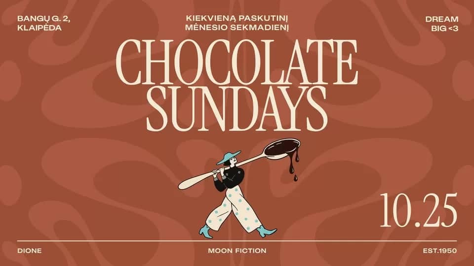 Šokolādes degustācija „Chocolate Sunday”