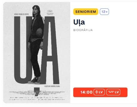 Senioru seanss ar filmu “Uļa”