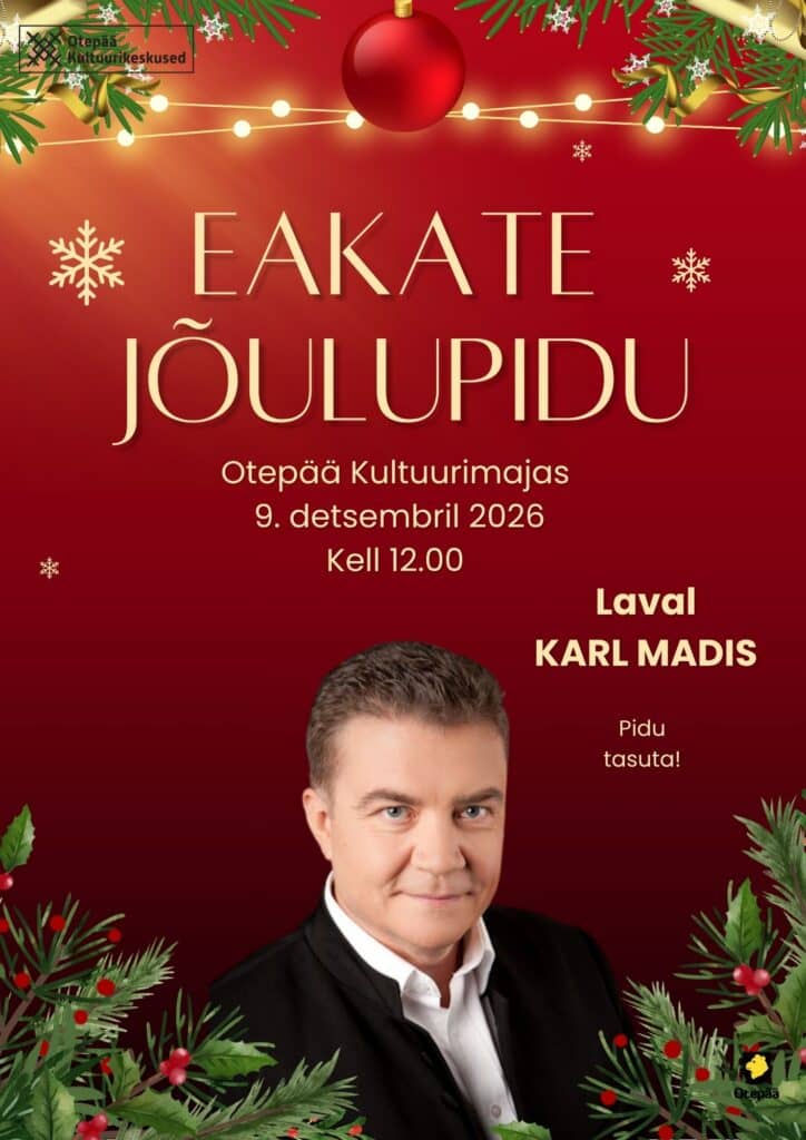 Senioru Ziemassvētku ballīte – uz skatuves KARL MADIS