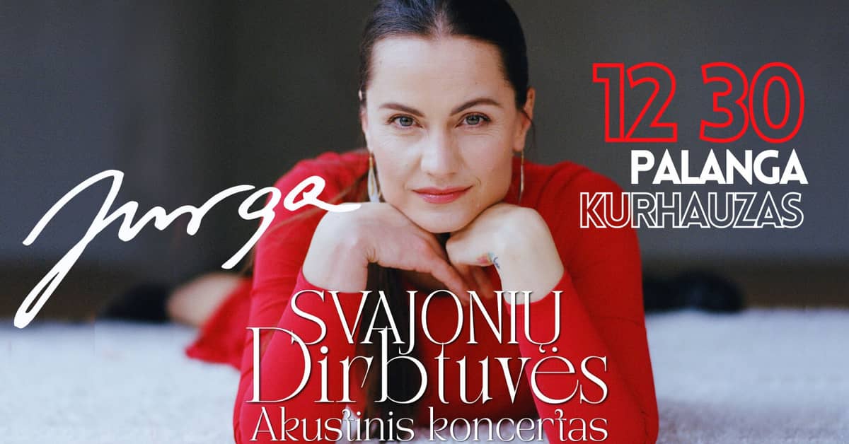 JURGA | Akustiskais koncerts „Svajonių dirbtuvės“