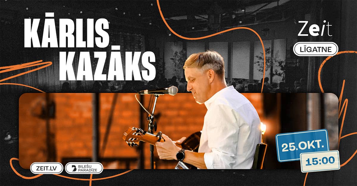 Muzikāla svētdienas pēcpusdiena ar Kārli Kazāku