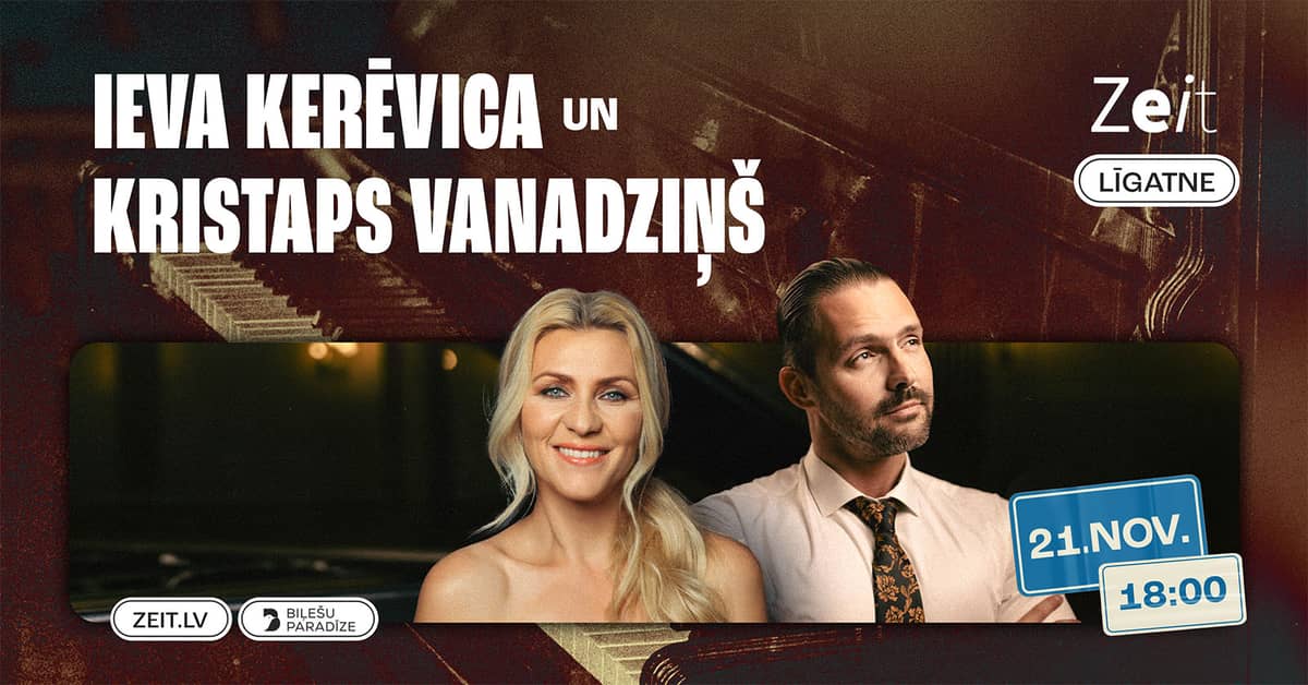 Ievas Kerēvicas un Kristapa Vanadziņa koncerts “Džezs. Tuvu un personiski.“