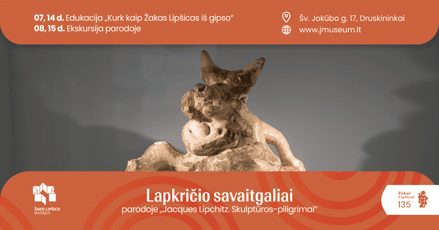 Novembra nedēļas nogales izstādē „Jacques Lipchitz. Skulptūras-piligrimi“
