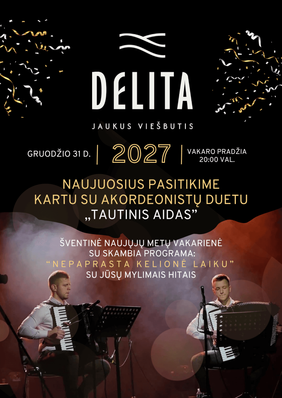 Jaunais gads ar akordeonistu duetu "Tautinis Aidas"