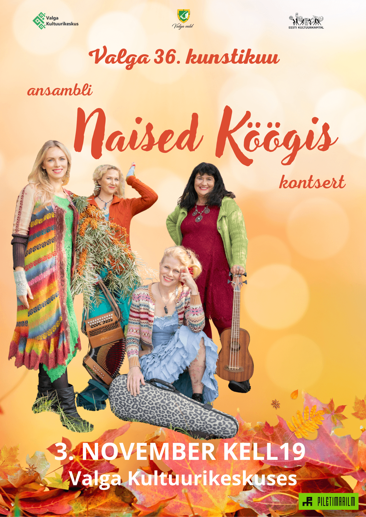 Ansambļa Naised köögis koncerts