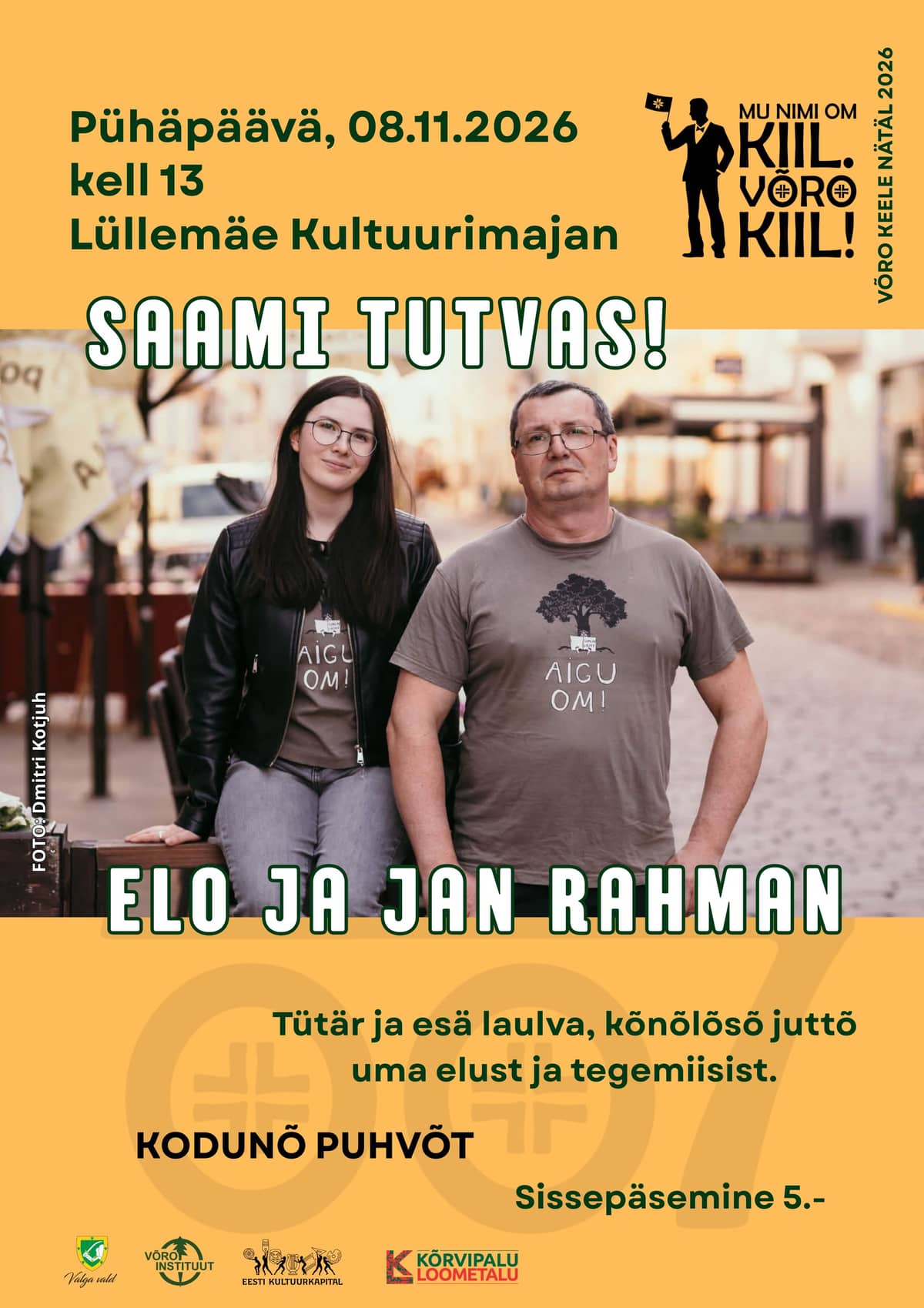 Koncerts - Saami tutvas (Elo un Jan Rahman)