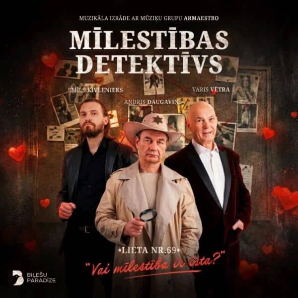 Muzikāla izmeklēšana “MĪLESTĪBAS DETEKTĪVS”