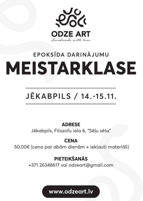 Epoksīda sveķu darbnīca "Sēļu sētā"