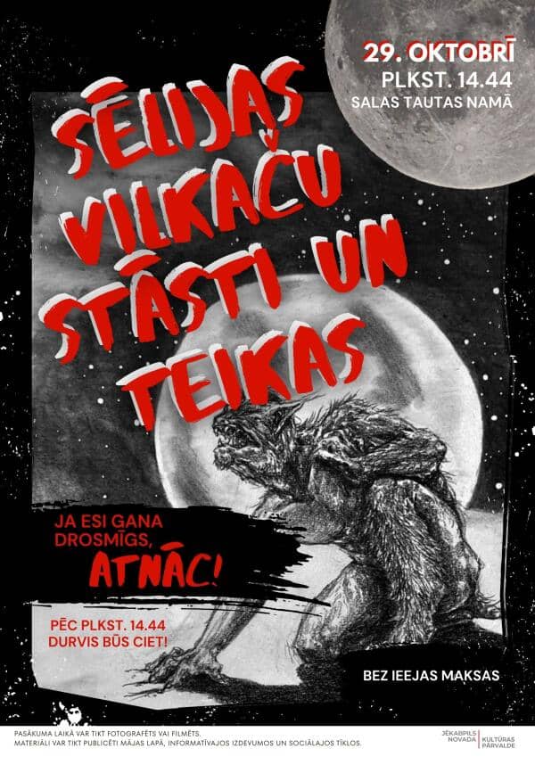 SĒLIJAS VILKAČU STĀSTI UN TEIKAS SALĀ