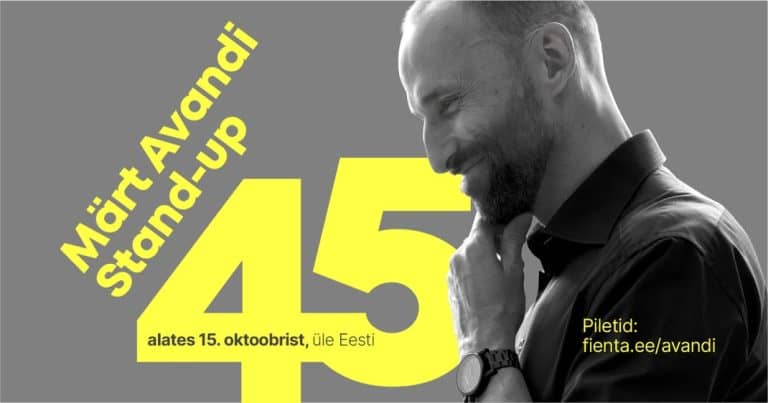 Märt Avandi stand-up izrāde “45”