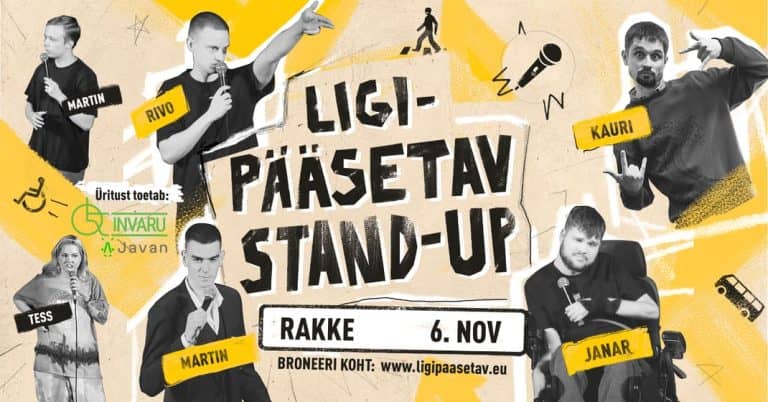 Rakke BEZMAKSAS komēdijas vakars: “Pieejams stand-up”