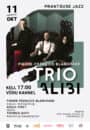 Franču džezs. Pierre-François Blanchard trio ALIBI
