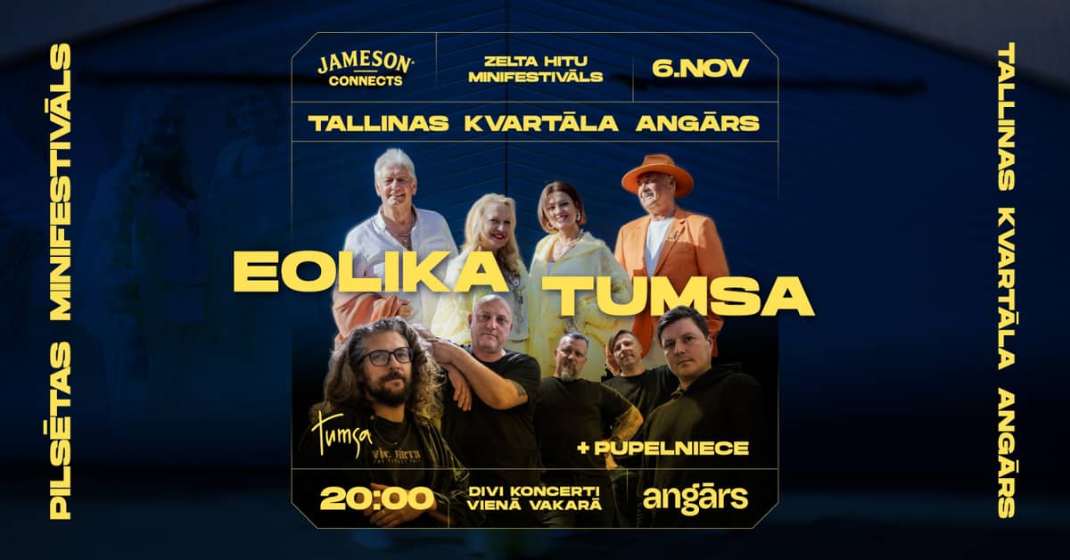 Zelta hitu minifestivāls: Tumsa un Eolika