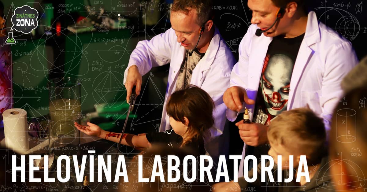 Zinātnes teātris Helovīna laboratorija krievu valodā