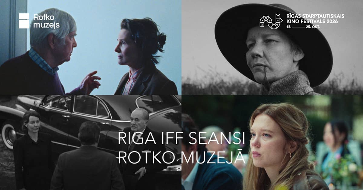 4 seansu komplekts | RIGA IFF seansi Rotko muzejā