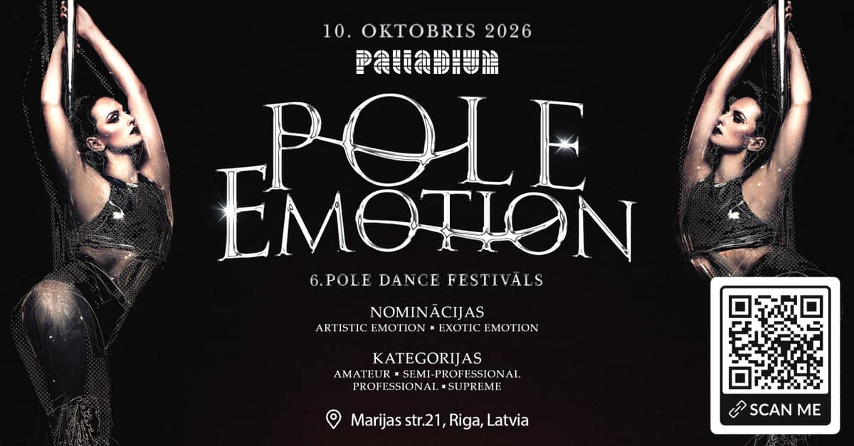 Pole Emotion-2026 / 6. Pole dance festivāls