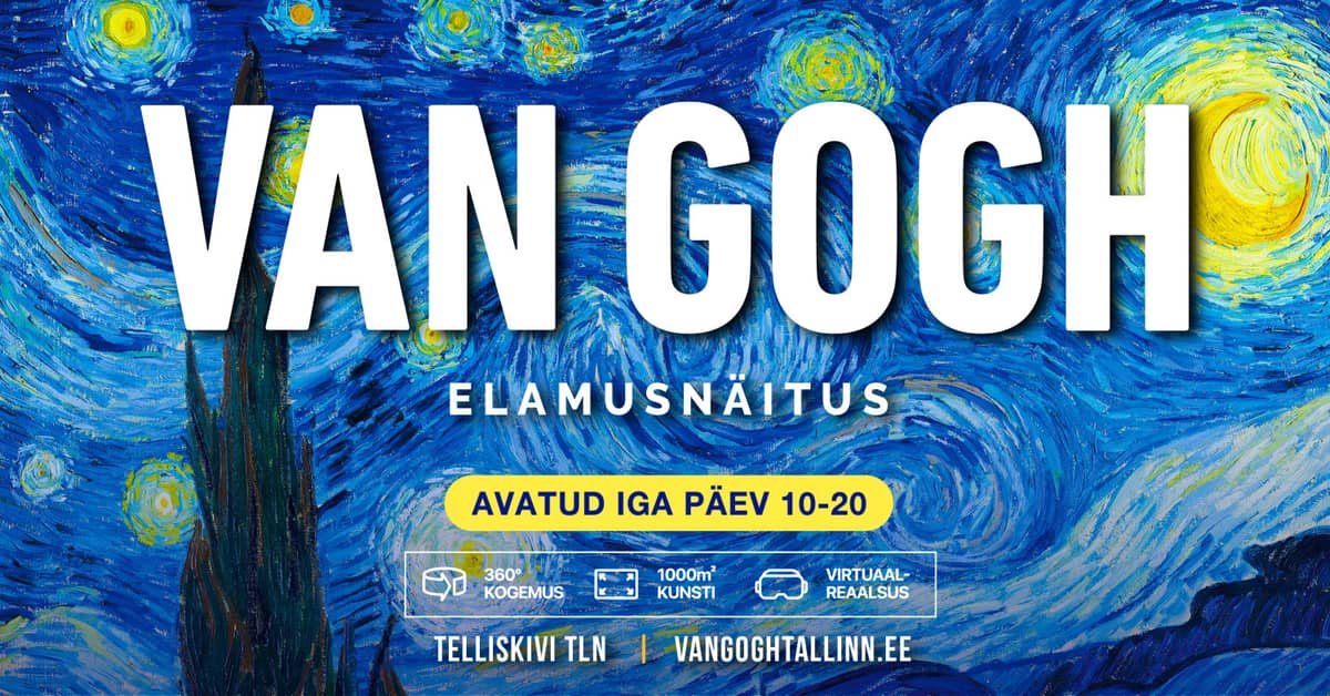 VAN GOGH / Elastīgā biļete: septembris. Biļete ar elastīgu ieejas laiku