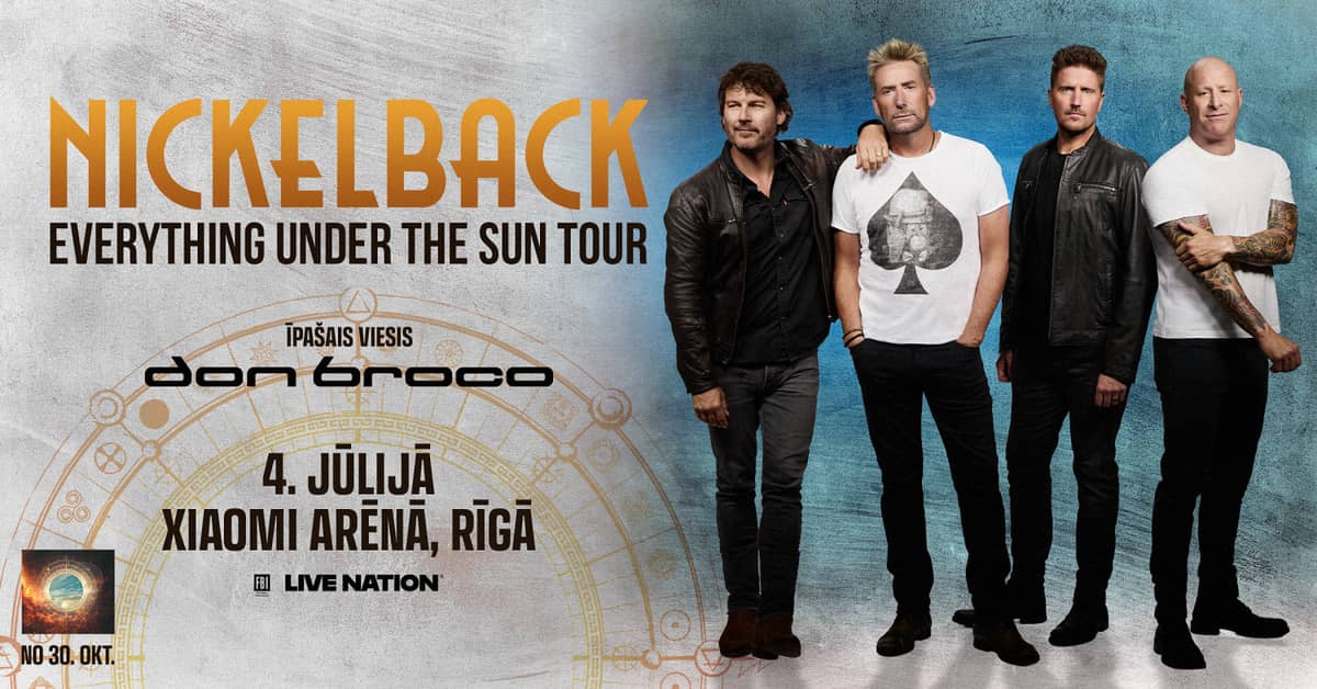 Nickelback: Everything Under The Sun Tour