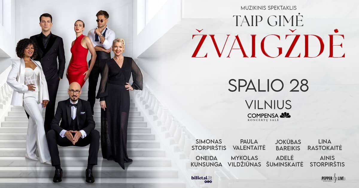 Muzikālā izrāde ''Tā dzima zvaigzne'' | Viļņa