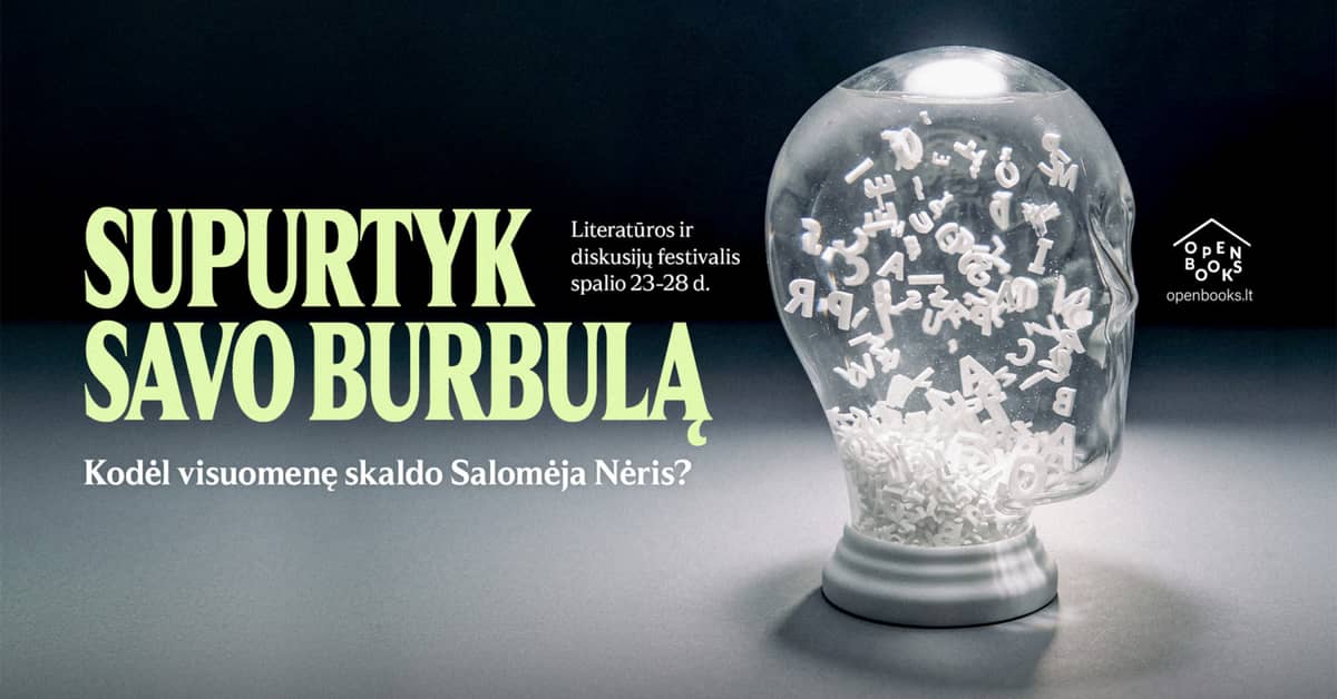 Festivāla OPEN BOOKS pamatdienas biļete