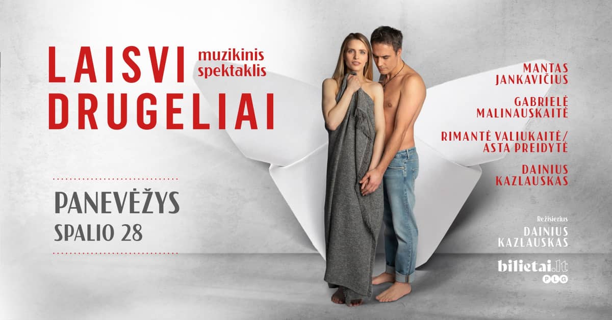 Muzikālā izrāde ''Laisvi drugeliai'' | Panevėža