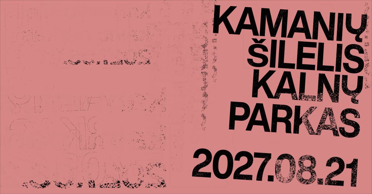 kamanių šilelis I Kalnų parks