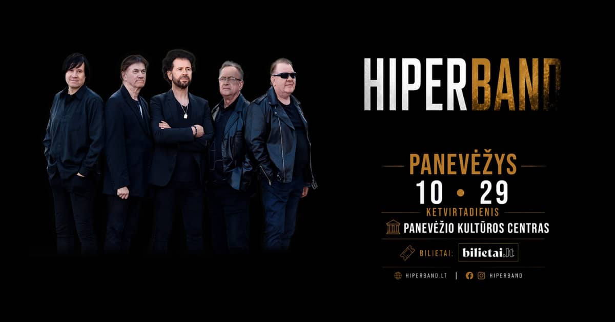 HIPERBAND - KAD DZIED VISA ZĀLE | Panevēža