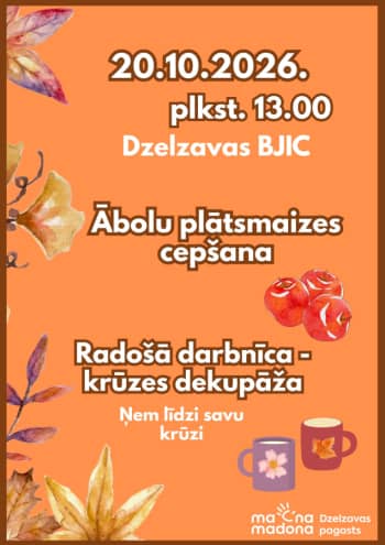 Aktivitātes Dzelzavas bērnu un jauniešu centrā
