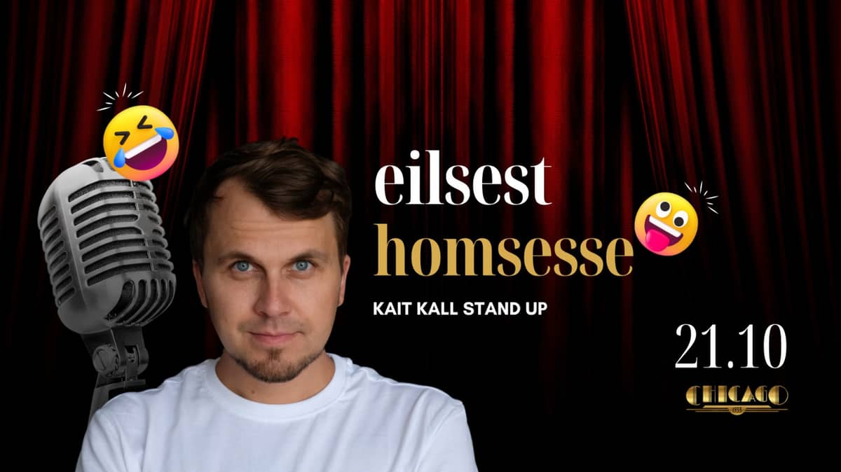 Kait Kall stand-up: Eilsest Homsesse. Chicago 1933 pieredzes vakari