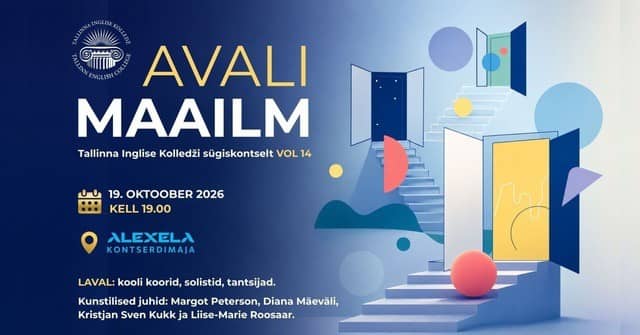 Tallinas Angļu koledžas rudens koncerts VOL 14 ''AVALI MAAILM''