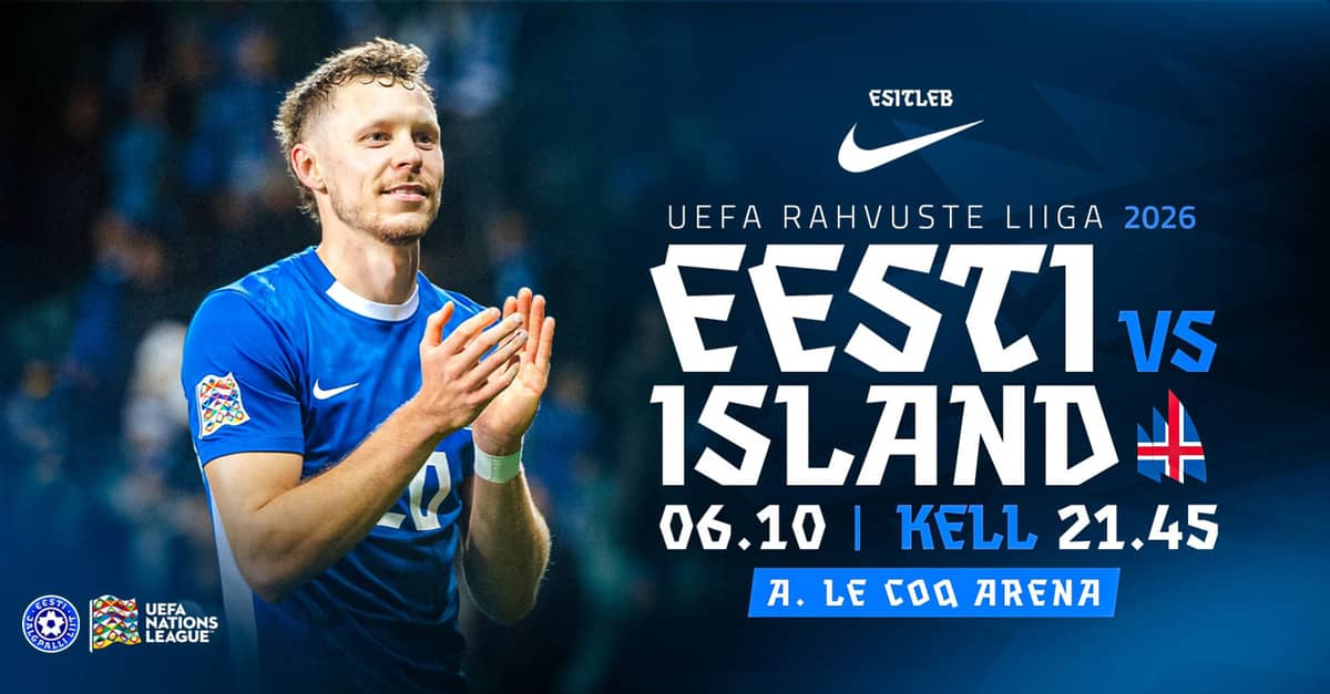 Nike piedāvā: IGAUNIJA - ISLANDE | UEFA Nāciju līga 2026