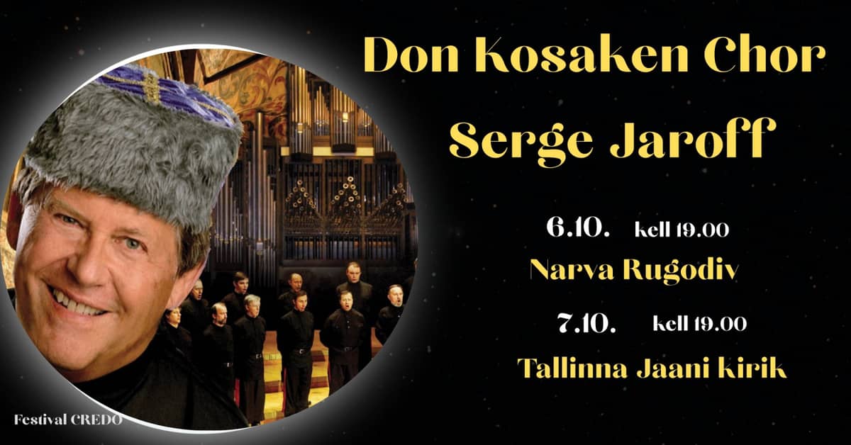 Festivāls Credo. Donas kazaku koris, Sergejs Jarovs