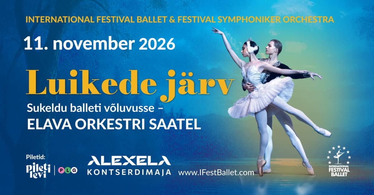 Starptautiskais festivāla balets un Festival Symphoniker Orchestra piedāvā - balets ''Gulbju ezers''