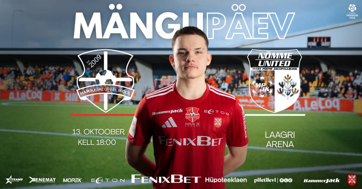 Harju JK Laagri pret FC Nõmme United / Harju JK Laagri mājas spēles 2026