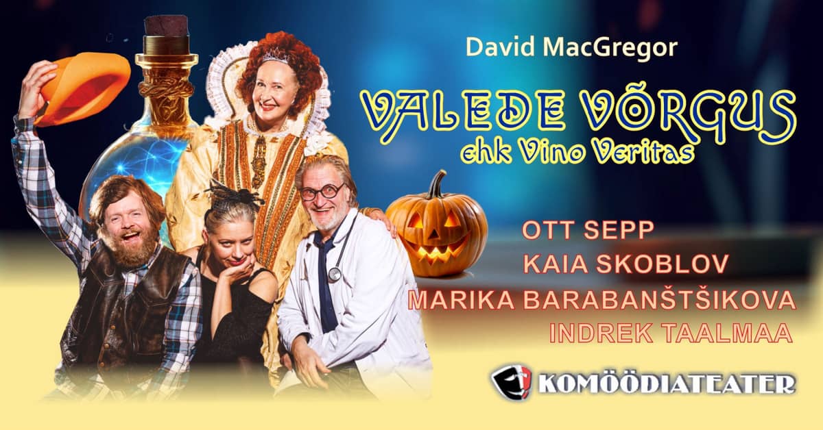 Komēdija divos cēlienos ''Melo tīklos jeb Vino Veritas''