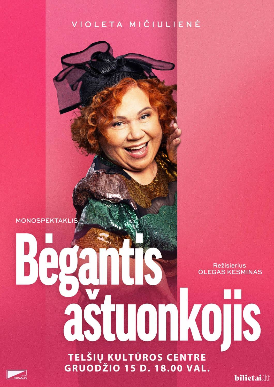 Monospektāklis "Bēgošais astoņkājis"